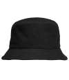 03997 Bucket Twill Unisex Twill Bucket Hat Black colour image